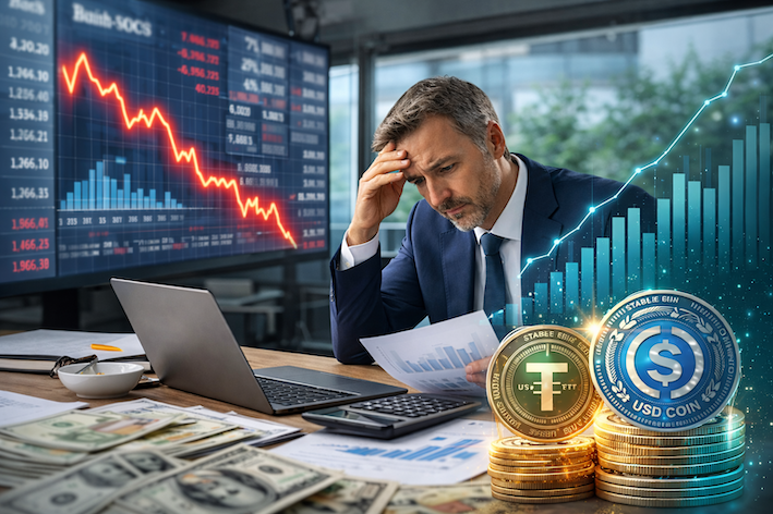Sube la morosidad y se disparan las stablecoins, dos síntomas de una ...